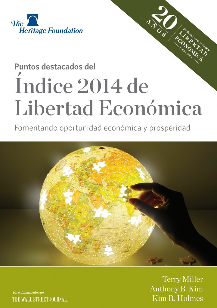 Puntos destacados del Indice 2014 de Libertad Economica
